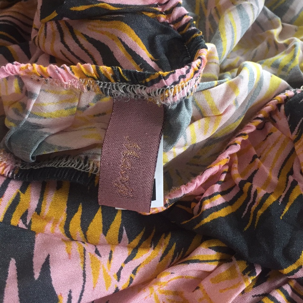 Maaji Orange Quartz palm print coverup dress - Picture 6 of 8